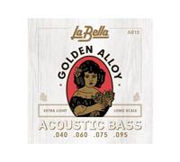 La Bella acústica de La guitarra bajo de Phos/de bronce de luz Extra 40-95