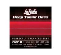 La Bella Bass 750TB White Nylon 050/135