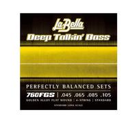 La Bella Bass 760FGS Gold Flats 045/105 Plata soporte de pared para pantalla plana