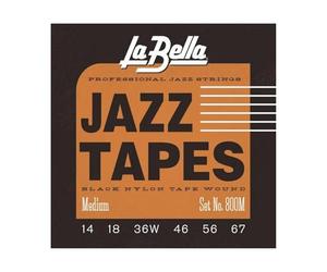 La Bella Cintas Jazz 800 M Negro Nylon