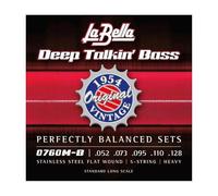 La Bella - Cuerdas para guitarras estilo fender 1954 de 5 cuerdas (calibre 52-110)