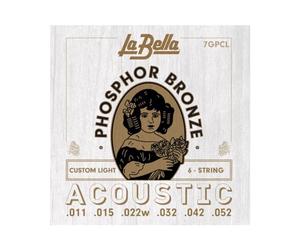 La Bella Phosphor Bronze Acoustic Guitar Strings