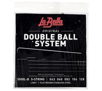 La Bella S500L-B Dbl Ball 5St Bass Flat