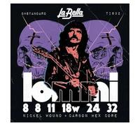La Bella TI832 Tony Iommi Signature Set D# Tuning 8-32