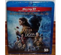 La Bella y la Bestia (Beauty and the Beast) Blu-Ray 3D+Blu-Ray Disney Nuevo A-B