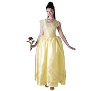 La Bella y la Bestia - Disfraz de Bella Deluxe para mujer, Talla M adulto (Rubie's 820451-M)