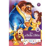 La Belle et la Bête: 50 coloriages mystères inédits