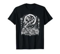 La Belleza Cae rápido El Blgssom Conoce a la Muerte Samurai Camiseta