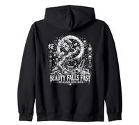 La Belleza Cae rápido El Blgssom Conoce a la Muerte Samurai Sudadera con Capucha