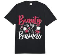 La Belleza es mi Negocio Esteticista Maquillador Cosmetología Comfort Colors Adult Heavyweight T-Shirt
