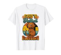 La bendición más esponjosa de los dioses del Dachshund Amante del Dachshund Camiseta