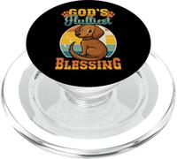 La bendición más esponjosa de los dioses del Dachshund Amante del Dachshund PopSockets PopGrip para MagSafe