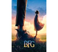La BFG Póster (Tamaño Grande), Madera, Multicolor