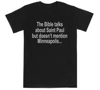 La Biblia Habla Acerca De Camiseta Negra De Manga Corta para Niños Black Kids tee Short Sleeve T-Shirt