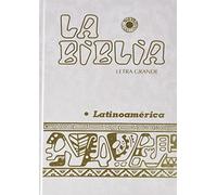 La Biblia Latinoamérica [letra grande] nacarina, canto dorado