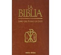 La Biblia. Libro del Pueblo de Dios: Edición símil piel