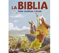 Isabel López (adaptadora) – La Biblia para colorear y pegar – Susaeta