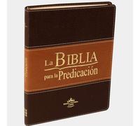 La Biblia para la Predicación RVR60 - Letra Grande, imitación piel duotone, indice, canto dorado (Spanish Edition)