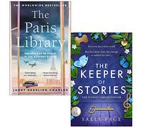 La biblioteca de París de Janet Skeslien Charles y El guardián de las historias de Sally Página 2 Conjunto de colección de libros