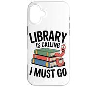 La Biblioteca Me Llama. Debo Volverme Entusiasta De La Carcasa para iPhone 16 Plus