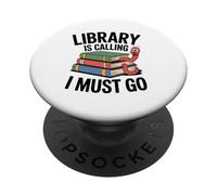 La Biblioteca Me Llama. Debo Volverme Entusiasta De La PopSockets PopGrip Adhesivo