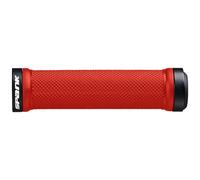Spank Poignées Spoon Red Asas para Bicicleta, Unisex Adulto, Rojo, 130mm