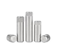 La Bisagra Cilíndrica Moleteada Del Eje Del Pin Juega El Acero Inoxidable Del Cierre 304 Del Acoplamiento(M2.0 (50pcs),12mm)