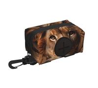 La bolsa de basura de viaje para mascotas Lion's Gaze Pet es una bolsa de almacenamiento conveniente, adecuada para correa, con cremallera, fácil de llevar cuando viajas.