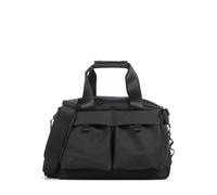 La bolsa de fin de semana Otaru Small de Rains es una elegante bolsa blanda de estilo cargo diseñada para el viajero moderno. Fabricada con poliuretano duradero y repelente al agua, y poliéster tejido