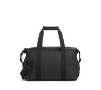 La bolsa de fin de semana Rains Hilo Small es la compañera perfecta para viajes ligeros, combinando un diseño moderno y elegante con características prácticas. Fabricada con poliuretano y poliéster re