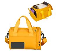 La bolsa de gimnasio Geerlaqaly es adecuada para compartimentos laterales de mujer con velcro de 12 L con doble cremallera, minibolsa de gimnasio para ejercicio, baile, deportes, viajes y bolsa de