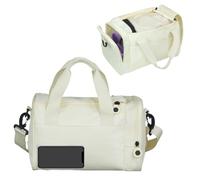 La bolsa de gimnasio Geerlaqaly es adecuada para compartimentos laterales de mujer con velcro de 12 L con doble cremallera, minibolsa de gimnasio para ejercicio, baile, deportes, viajes y bolsa de