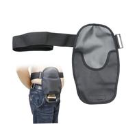 La bolsa de ostomía cubre la cubierta protectora de la bolsa de ostomía de la colostomía con cinturón elástico ajustable para la colostomía ileostomía urostomía 31x18.5cm
