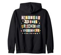 La bondad es Gratis, compártela en Todas Partes Sudadera con Capucha