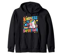 La bondad es mi Superpoder Sé Amable, Unicornio, Lucha contra el acoso Escolar para niños Sudadera con Capucha