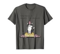 La Bondad Es Siempre La Respuesta Gato Tuxedo Camiseta