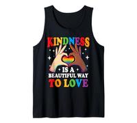 La bondad es una Hermosa Manera de amar el Orgullo Gay LGBTQ Rainbow Camiseta sin Mangas