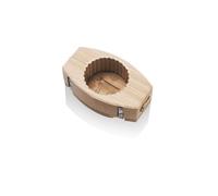 LA BONNE GRAINE - Molde para mantequeras - Mantequilla casera - Madera genuina - Forma oval - 125 g - Marca francesa