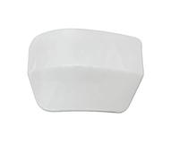La Boquilla Lavado Faros Para Land Para Cruiser 200 LC200 Parachoques Trasero Portador Neumáticos Repuesto Embellecedor Conner Wrap Cubierta Angular Blanco Perla(1 PCS 2016-2020)