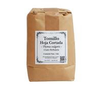LA BOTICA Herbal Tomillo Hoja Cortada 1kg - Thymus vulgaris Grado Herbolario | Aroma Intenso y Aceites Esenciales | Para Infusiones, Gárgaras, Vahos y Preparaciones de Botica Tradicional