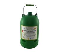 La Botija Garrafa Isotérmica 5L, Triple Capa Aislante, Con Asa Metálica, Verde, Para Líquidos Fríos y Calientes