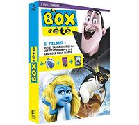 La Box d'été - 5 films : Hôtel Transylvanie 1 + 2 - Les Schtroumpfs 1 + 2 - Les rois de la glisse [Francia] [DVD]