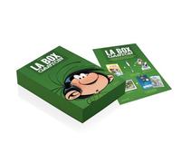 La BOX Gaston: Avec le tome 22 : Le retour de Lagaffe ; un bic 4 couleurs exclusif Gaston ; une silhouette de 40 cm, un poster, une offre d'abonnement au journal Spirou (Gaston (édition 2018))