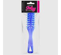 La Briantina Cepillo de pelo rectangular con dientes lisos, desenredante y ligero, color aleatorio