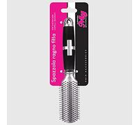 La Briantina Cepillo de pelo rectangular para desenredar el cabello liso con mango antideslizante