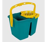 La Briantina Cubo para fregona con escurridor, Verde, 16 l