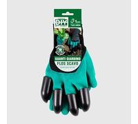 La Briantina Guantes de jardín Flos con garras de plástico para cavar, talla única