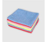 La Briantina Juego de 6 paños de Limpieza multipropósito de Microfibra, 3 acciones, Limpia el Polvo y Brillante, para Todas Las Superficies, 30 x 35 cm, 6 Unidades Reutilizables