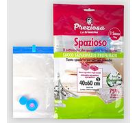 La Briantina Saco ahorro de espacio al vacío perfumado para camisas y pantalones, 40 x 60 cm, perfume de jazmín