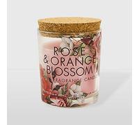 La Briantina Vela perfumada con tarro CAN04762A, duración 20 horas, perfume rosa y flor de naranja